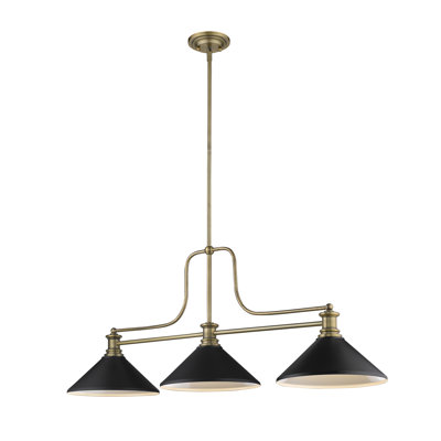 Haislip 3 - Light Kitchen Island Pendant
