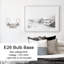 Éclairage pour meuble-lavabo à 2 lumières DEL à intensité variable Eddystone-378894322-378894323-370764412