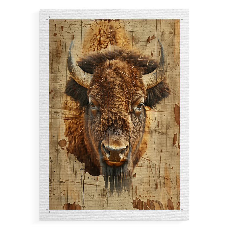 ANIMALS Series CDXC - Impression sur toile seulement - NON CADRE, H 18 po x l 12 po