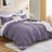 Bedsure Grayish Purple Duvet Cover King Size - Soft Double Brushed Bedding Set for Kids & Adults（Set of 3）-109724470-109972631