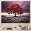 «Purple Tree Purple Autumn Whispers I», reproduction sur toile
