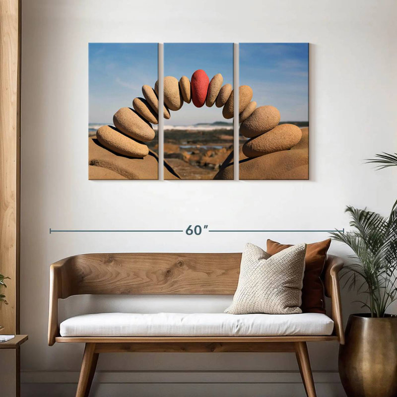 Gillard Beach Stone Arch, 28" H x 45" W