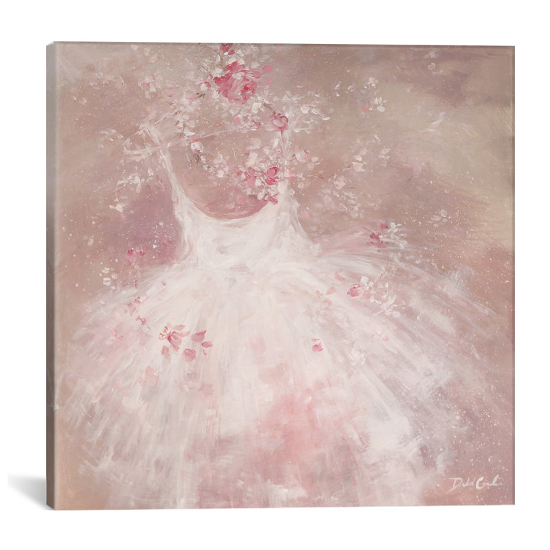«Tutu Breeze» par Debi Coules, reproduction sur toile, H 37 po x l 37 po x P 1,5 po, Toile tendue, Pas de tapis