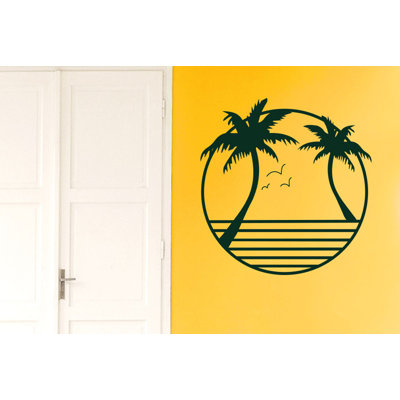 Nautical & Beach Non-Wall Damaging Wall Decal