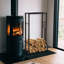 Atward 65cm W Metal Log Rack