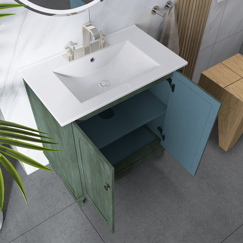 Meuble-lavabo autoportant de 30 po avec lavabo