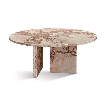 Marble Coffee Table, Living Room Table,Natural Stone, 35.4 H9.8 Inch/90 H25 Cm, Genuine Marble, Real Marble