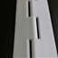 Acrylic Hinge 200mm White, Continous Acrylic Piano Hinges