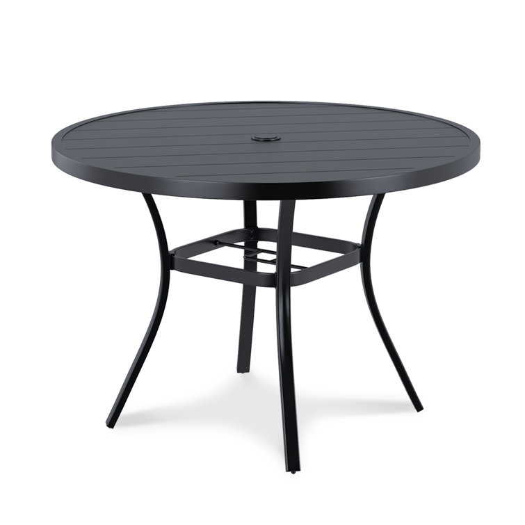 Powder Coated Steel Dining Table