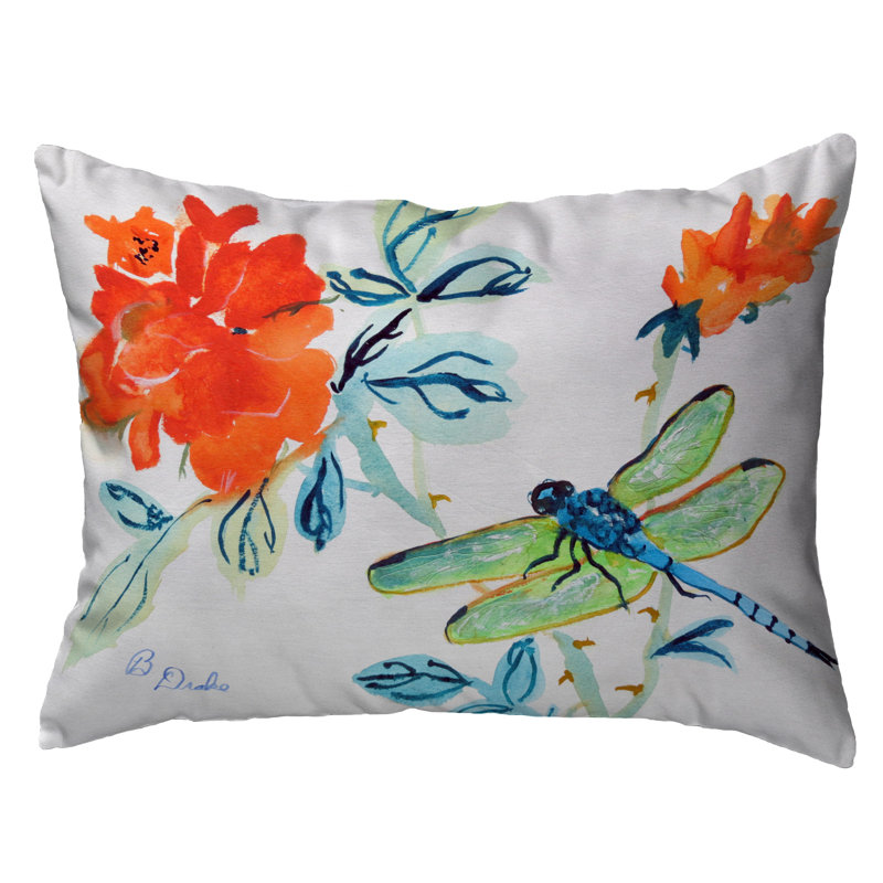 Outdoor Reversible Throw Pillow