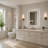 Currin 24 in. W x 36 in. H Rectangular Frameless LED Wall Bathroom Vanity Mirror-661490668