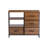 Hanshika Modern Rustic 4-Drawer Compact Combo Dresser with Sturdy Construction-1279145544