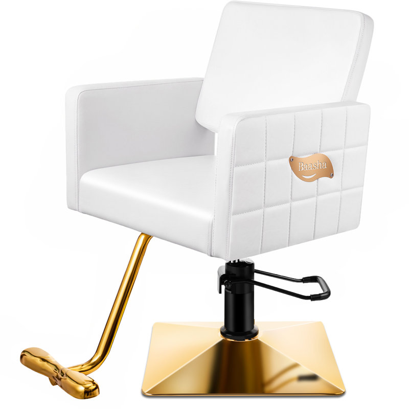 Fauteuil inclinable massant en simili-cuir, Simili cuir blanc
