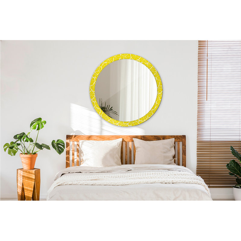 Huldar Glass Flat Wall Mirror