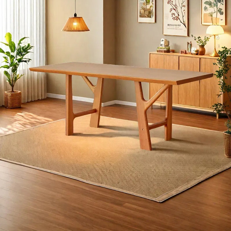 Table de salle à manger simple de style nordique, H 29,53 po x L 70,87 po x l 35,43 po