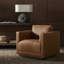Kiera Swivel Tufted Armchair-1214030108