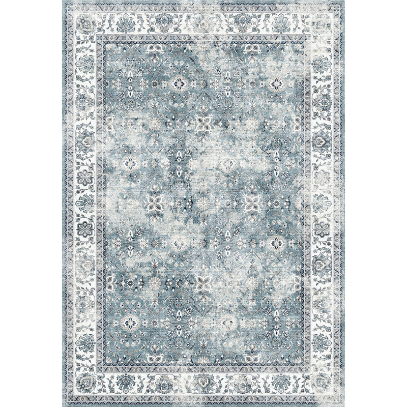 Concise Textured Area Rug