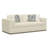 Upholstered Sofa With Storage Ottoman