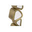 Pebble Marble Pedestal End Table
