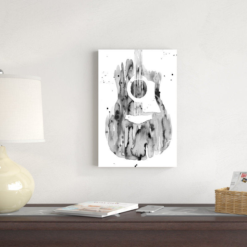 Guitare Flow III, H 18 po x l 12 po x P 1 po