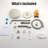 Calder Dual Function Complete Shower System with Rough in-Valve-98287150