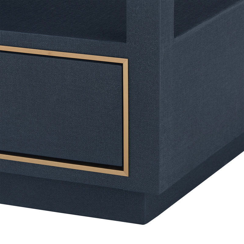 Carmen Accent Chest, Navy Blue