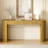 58.2" Entryway Table With Large Top And Dual Drawers-2106876736