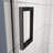 Sliding Bathtub Door, 5/16" Tempered Glass, Matted Black, Strong Leakage Performance Glass Shower, Matt Long-Term Durability-121166555