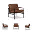 Fauteuil en cuir véritable Adalyn d'une largeur de 73,66 cm-2127416934-2042006473