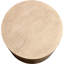 Table de bout ronde 16 po en bois massif naturel vieilli-1075865810