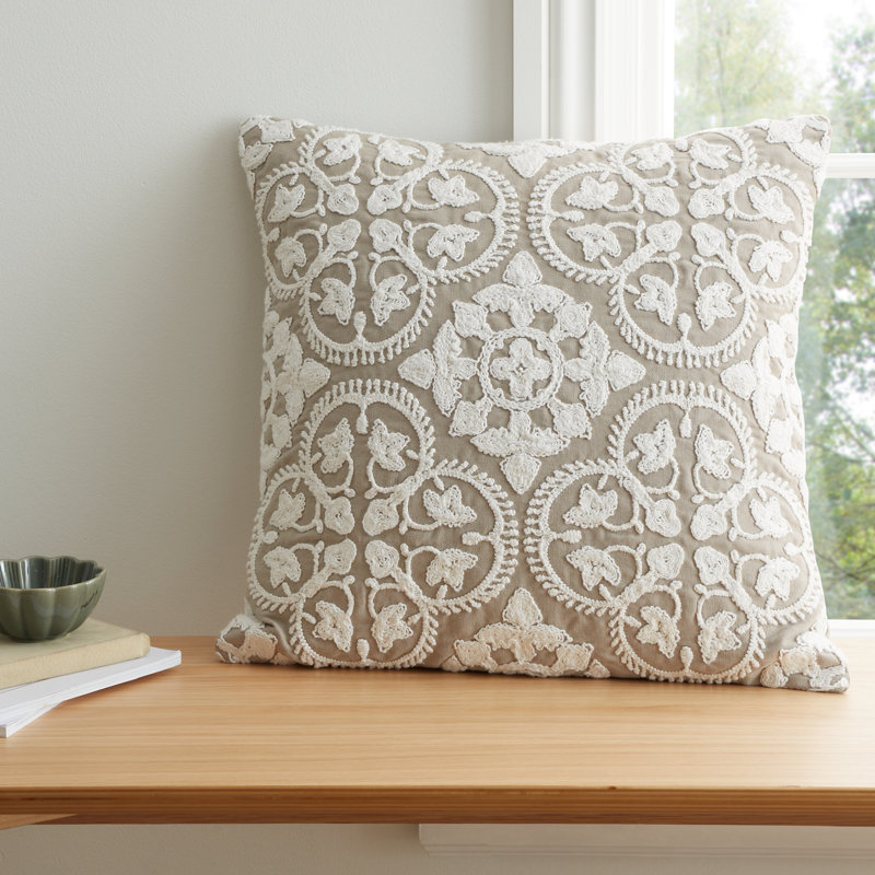 Tuscany Trellis Cotton Cushion Cover