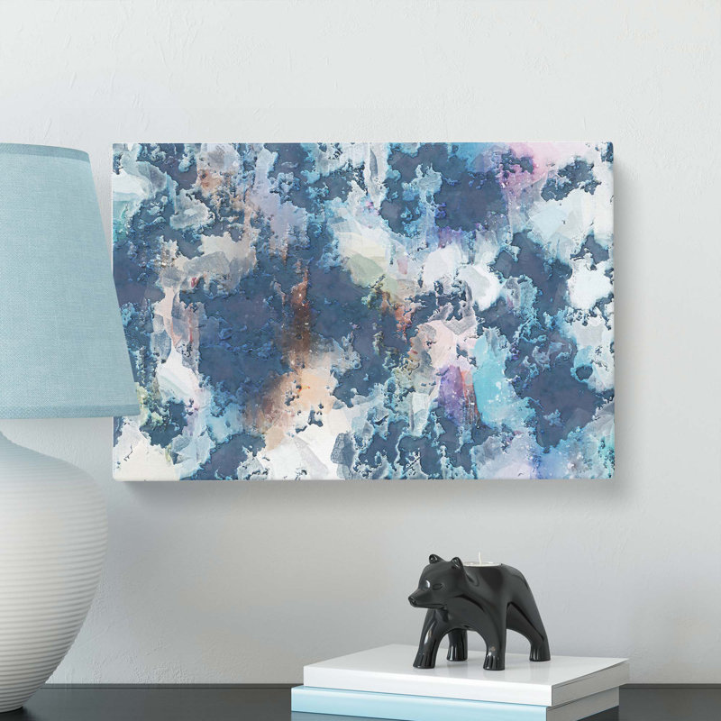 Rebel Heart In Abstract - Wrapped Canvas, 40cm H x 60cm W x 3cm D