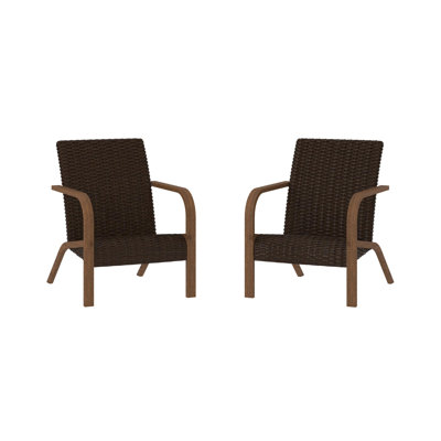 Debernardo Metal Outdoor Lounge Chair