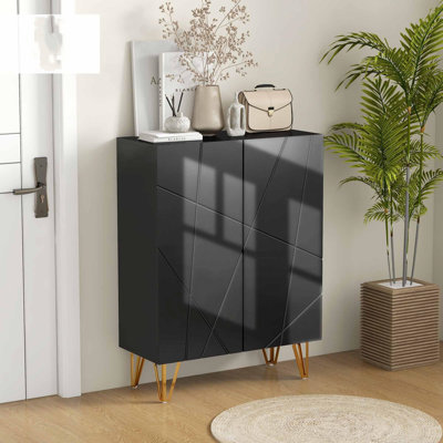 10 Pair Shoe Storage Cabinet