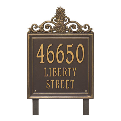 Square Lawn Insert Plaque