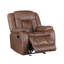 Fauteuil inclinable Olaf, similicuir moelleux-109470277-109470278