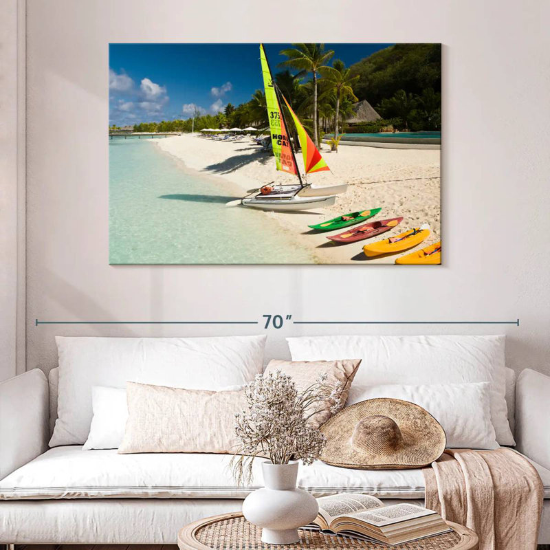 Catamaran et kayaks