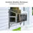 Tucker Murphy Pet™ Bug Proof Cat Catio, Window Box Enclosure for Indoor Cats