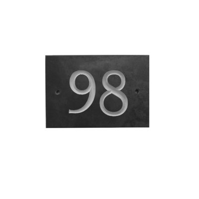 Odacia 10cm H Stone House Number