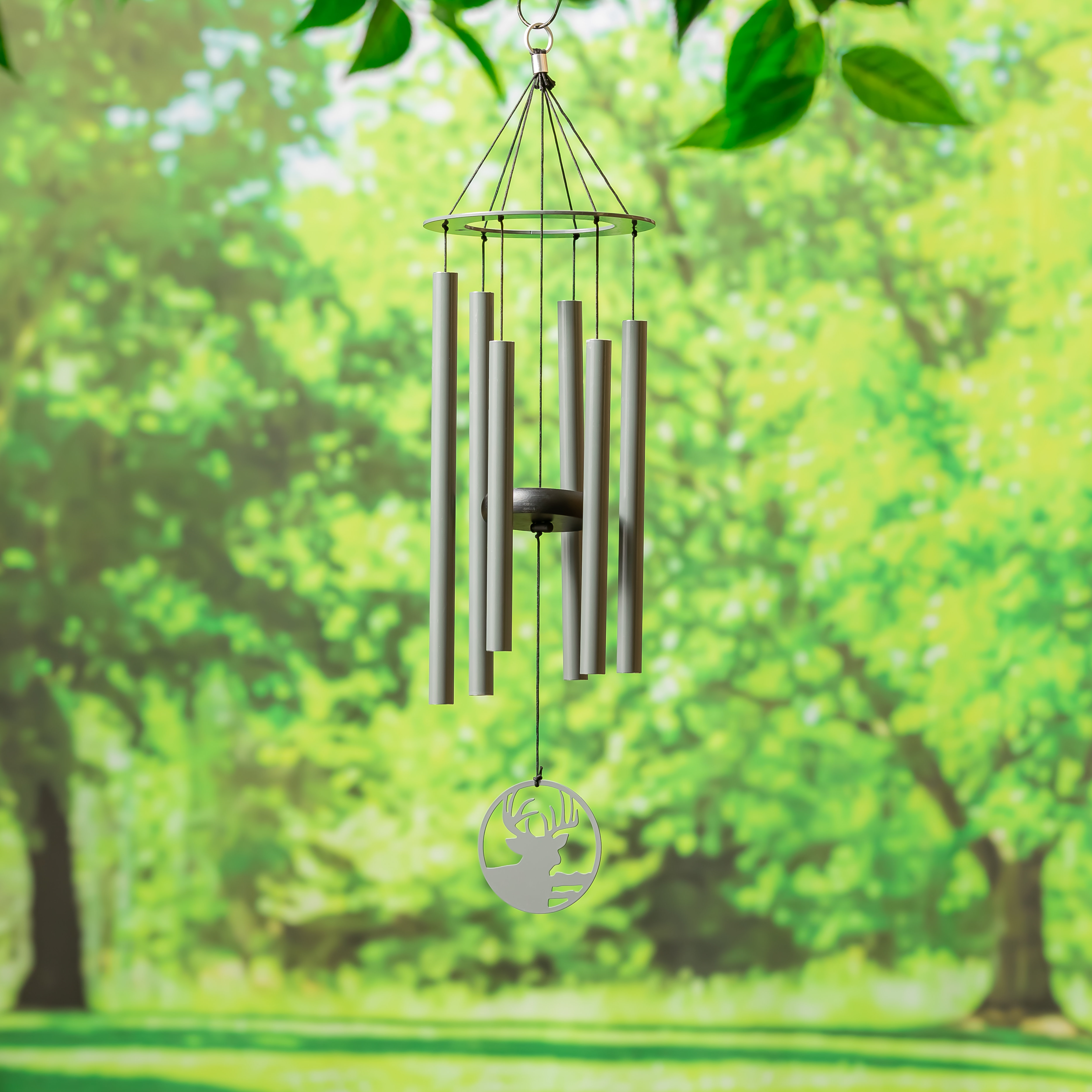 Millwood Pines Voorheesville Laser Cut Metal Hand Tuned Wind Chime ...