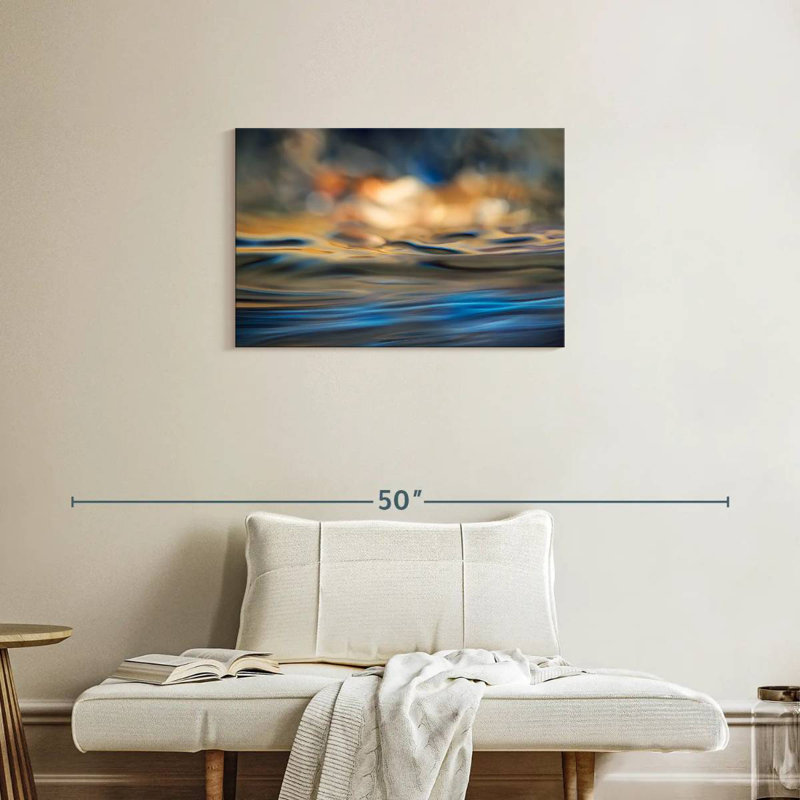 Evening Waves, 20" H x 30" W