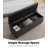 Espana 51'' Upholstered Tufted Storage Ottoman-1299093423