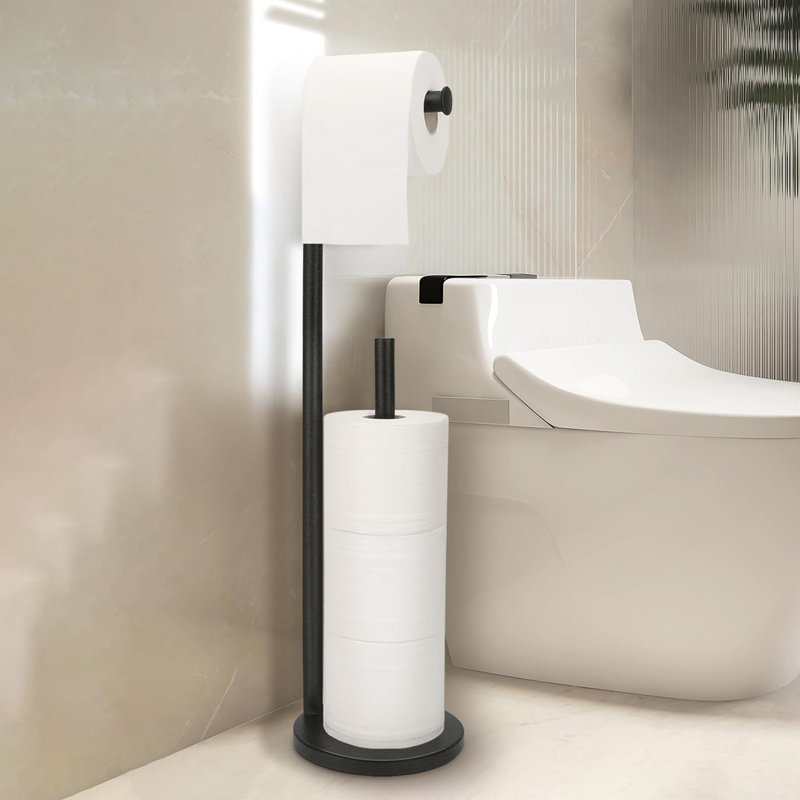 Porte-papier hygiénique sur pied, Galaxie noire