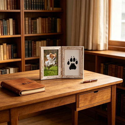 Ink-Free Paw Print Kit, Beige