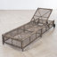 Chaise longue d'extérieur en rotin (ensemble de 2)-995298366-995298367