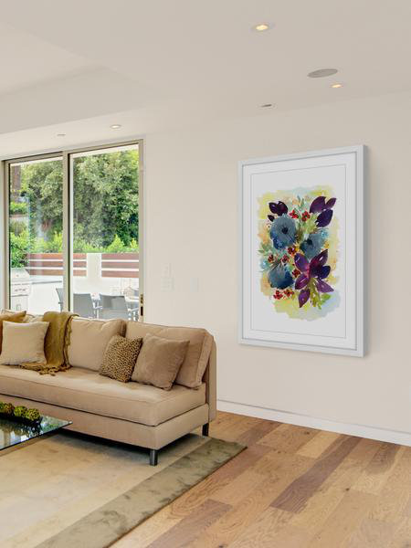 Lindsay Megahed - Single Picture Frame Painting, 91cm H x 61cm W