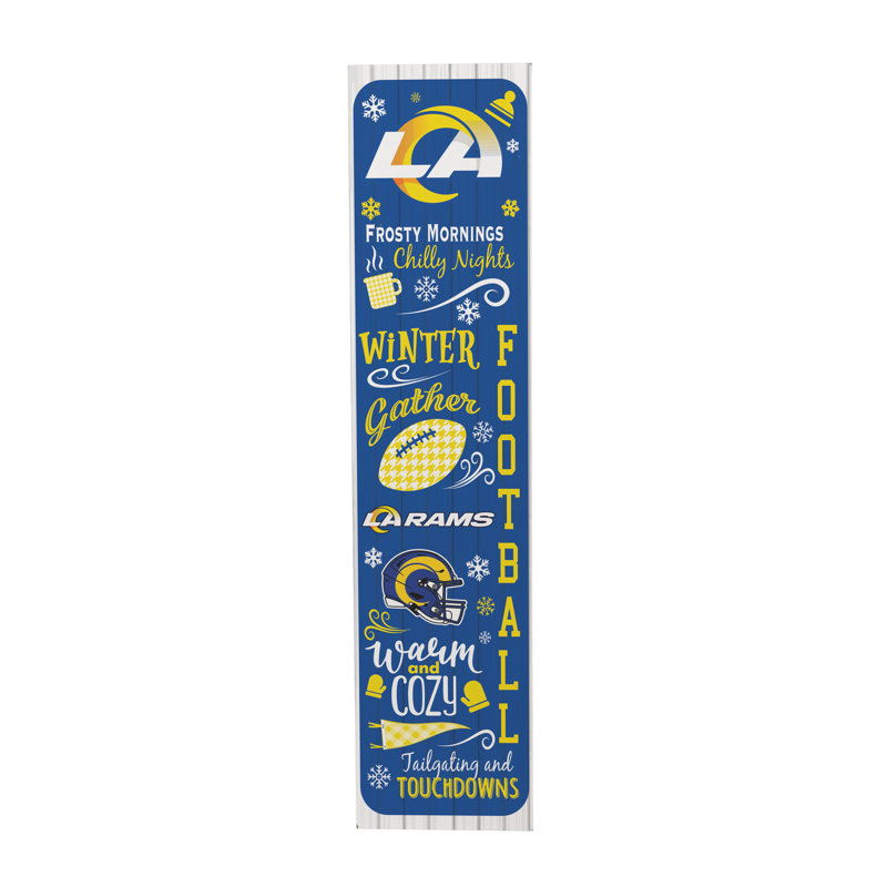 Fauteuil de véranda à double face NFL Team Winter, Los Angeles Rams