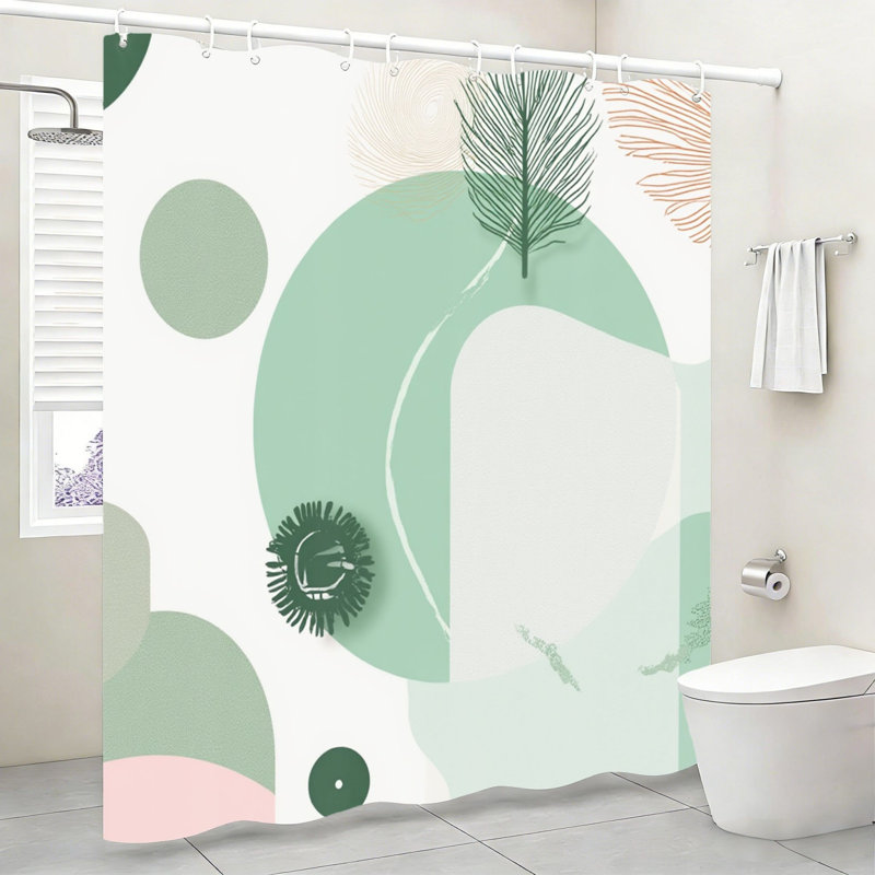 Rideau de douche Boho