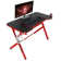 Inbox Zero 48in R-Shaped Gaming Desk with Mouse Pad