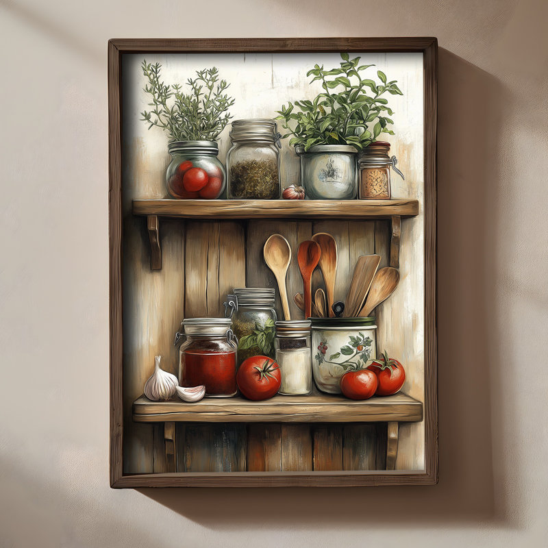 Stunning Decorative Framed MDF Painting, 13.8 x 18.5 x 0.8 inches | 100% MDF with 3 mm Thickness, Elegant Pine Wood Frame | UV Printed Artwork for Home Decor, Perfect for Living Room & Bedroom Accent